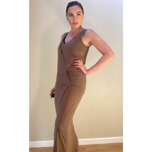 Brunello Cucinelli Column Maxi Tank Dress Quiet Luxury Neiman Marcus ~ Size L - Picture 1 of 13